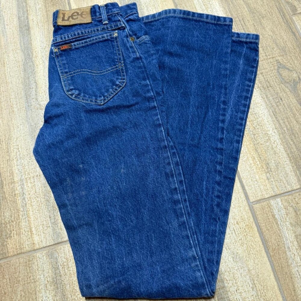vintage lee denim with a classic structured feel
